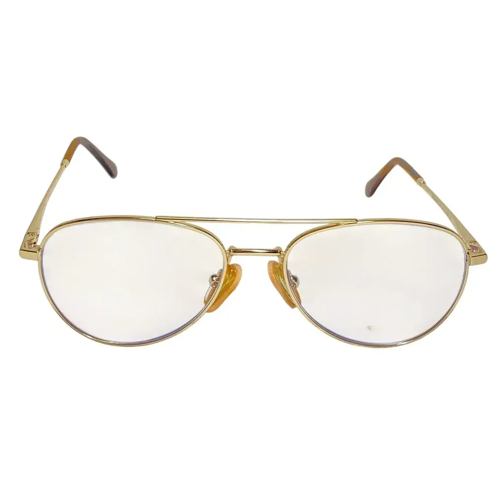 Ray-Ban RBPILOT RB6456 Gold Aviator Eyeglasses Frames Only 54-17-140 Italy